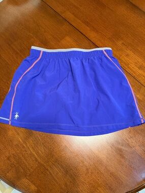 Smartwool Phd Merino Wool Mini Skirt Size Medium Liner Purple Hike Outdoor